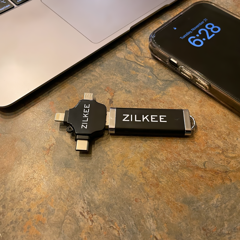 ZILKEE™ PHOTO STICK Back Up Your Photos From Phone, Desktop or Table
