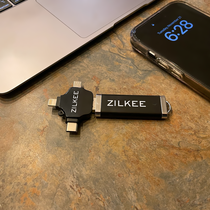 ZILKEE™ PHOTO STICK | Back Up Your Photos From Phone, Desktop or Tablet