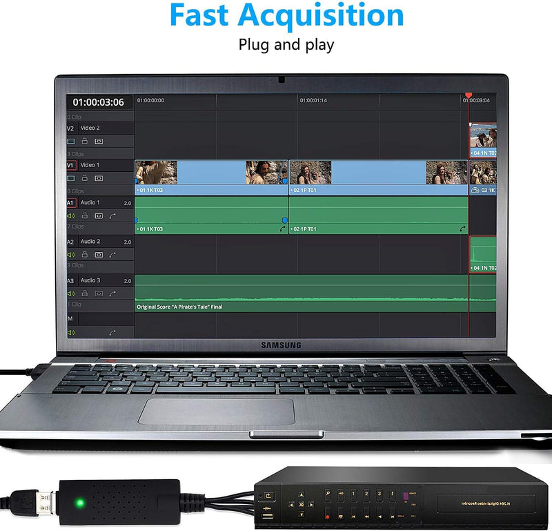 VHS, VHR And DVD To Digital Converter