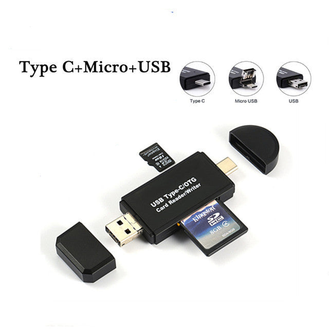 Zilkee™ OTG Memory Card Reader