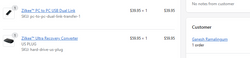 EXTRA SHIPPING FEE Mr. Ganesh Ramalingum