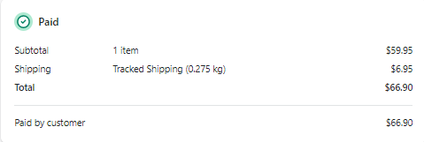 EXTRA SHIPPING FEE Mr. Jhon Armas
