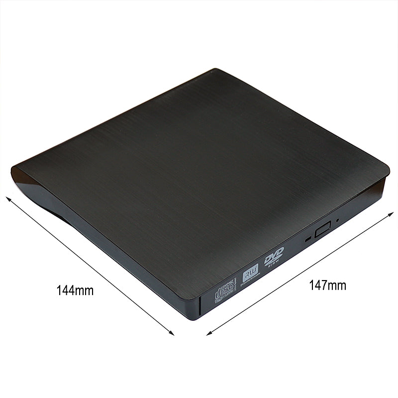 Lector y grabador externo de CD/DVD Zilkee™