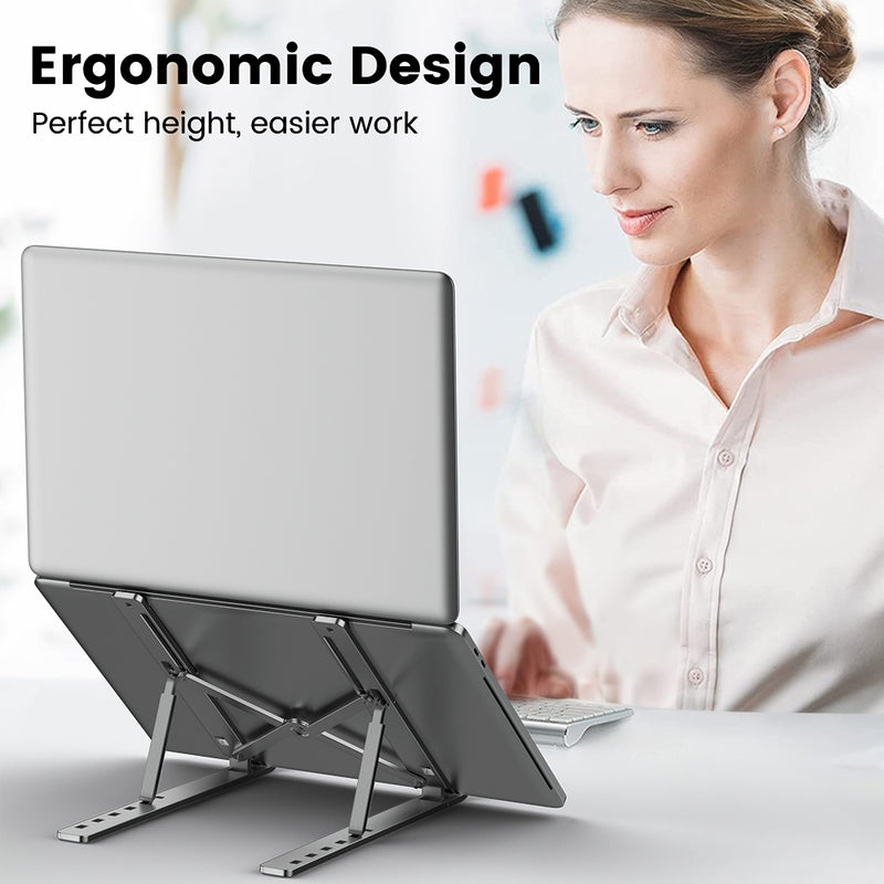 Soporte ergonómico para computadora portátil Zilkee™ 