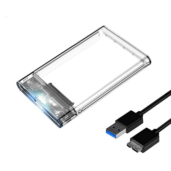 Gabinete para disco duro Zilkee™ de 2,5 pulgadas SATA a USB 3.0 