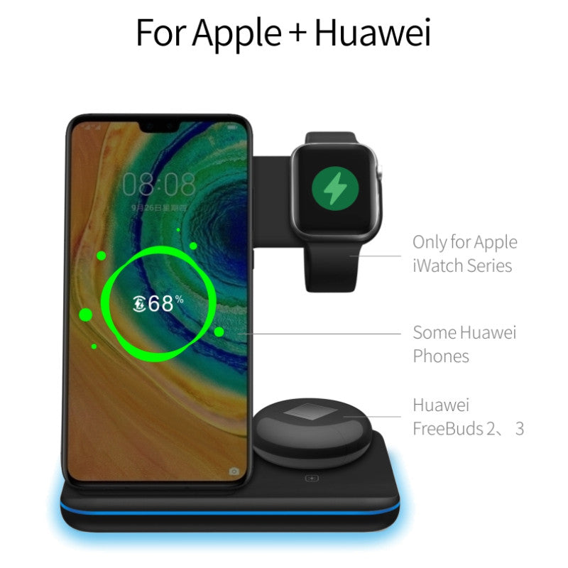 Zilkee™ 3 in 1 Wireless Charger Stand