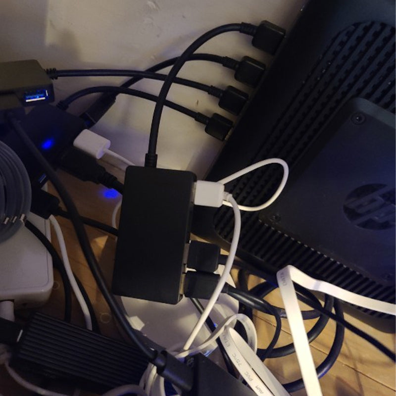 Adaptador Zilkee™ USB 3.0 de 4 puertos 