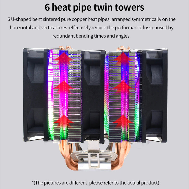 Zilkee™ RGB CPU Cooler