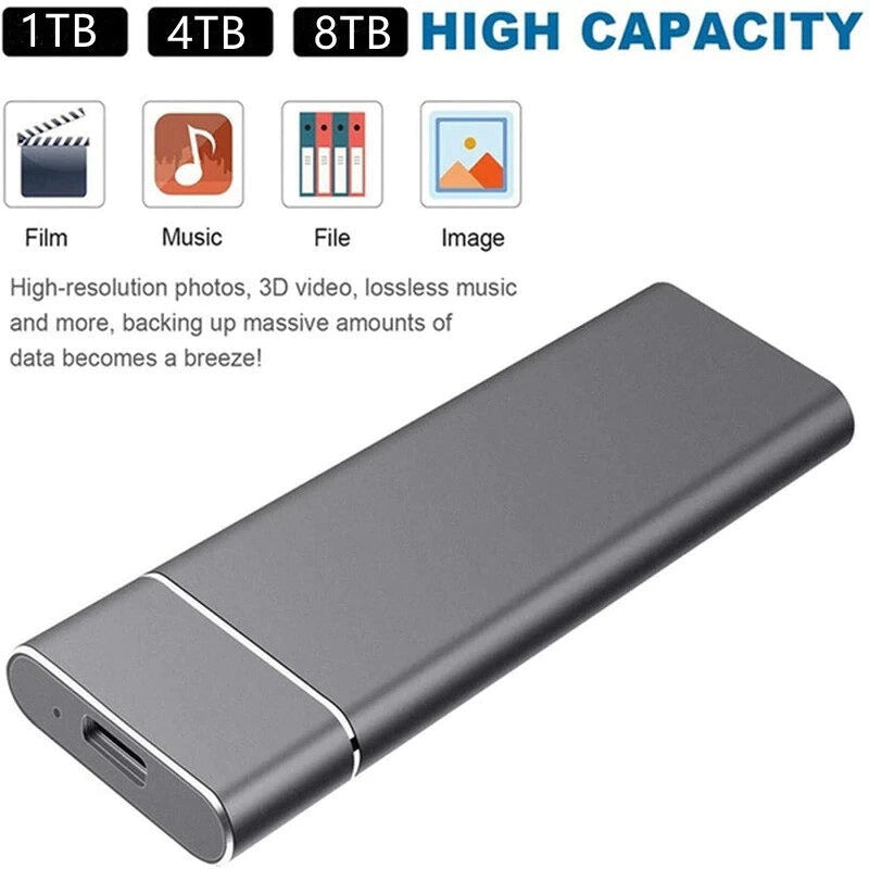 Zilkee™ Mini External Hard Drive